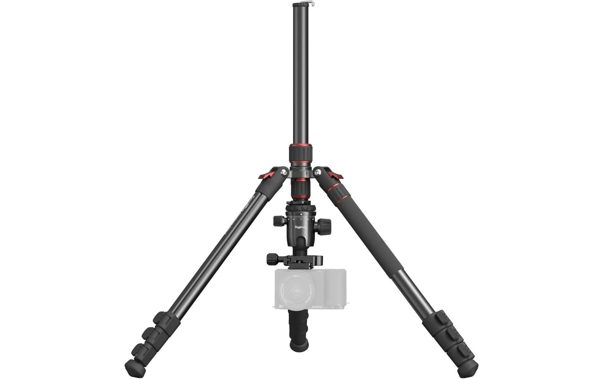 SmallRig 5629 Dreibeinstativ – bis 180 cm, 15 kg Traglast, Kugelkopf, Schnellwechselplatte