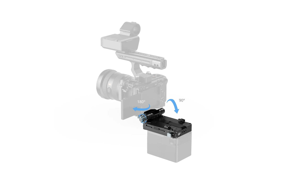 SmallRig 5227 V-Mount-Halterung – 20'000 mAh, 16,8 V – für V-Mount-Akkus – Schwarz