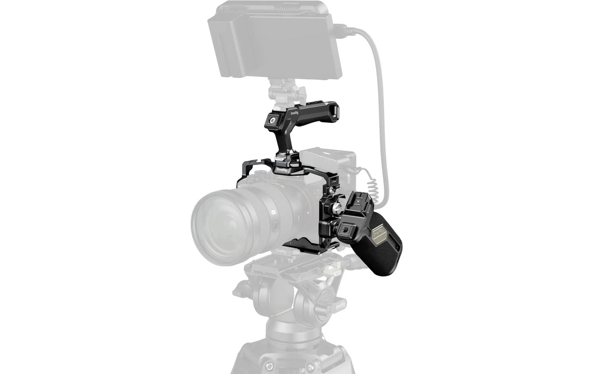 SmallRig HawkLock 5599 Cage Kit – für Sony Alpha 7R V, 7 IV, 7S III und andere – Schwarz