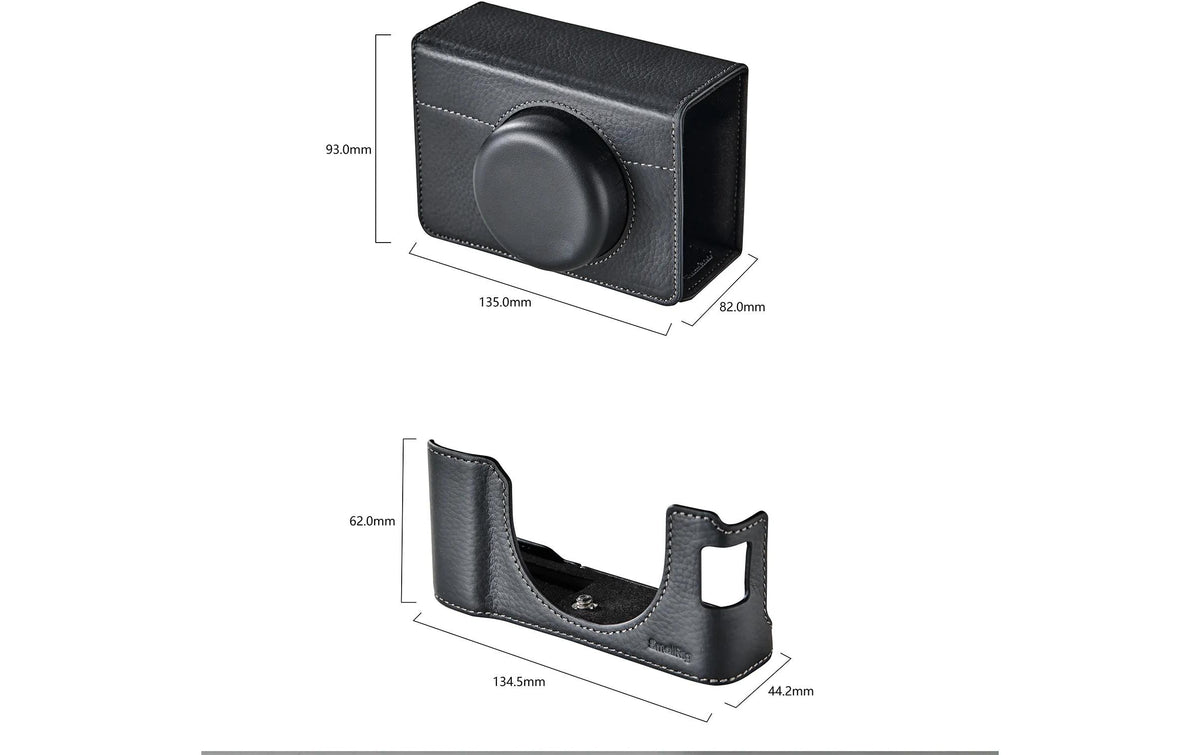 SmallRig 5622 Gehäuse – Leder – Schwarz – für FUJIFILM X100VI