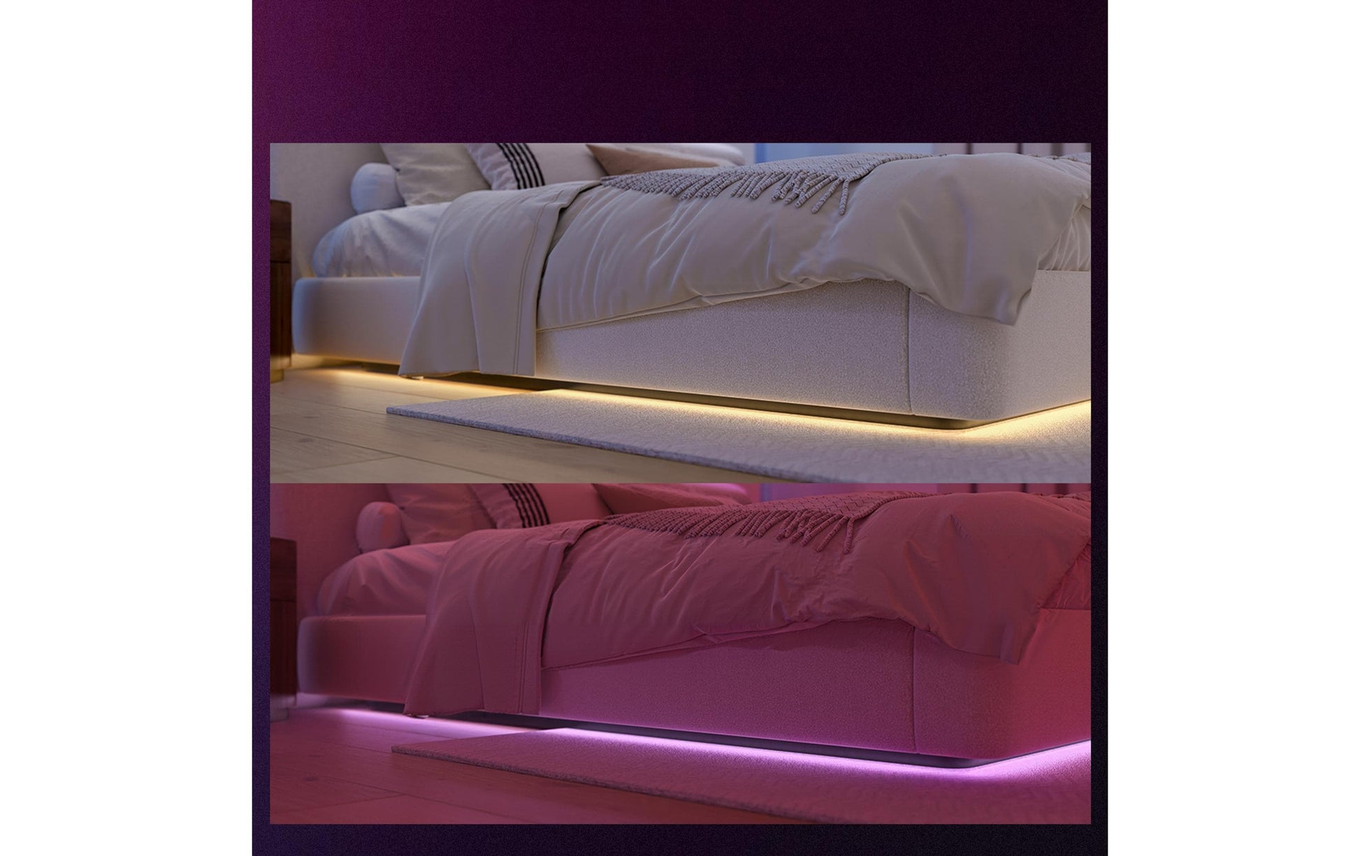 Philips Hue Lightstrip Flux Gradient 300 cm – Hue, Amazon Alexa – mehrfarbig + weiss – 1'200 lm 12 W