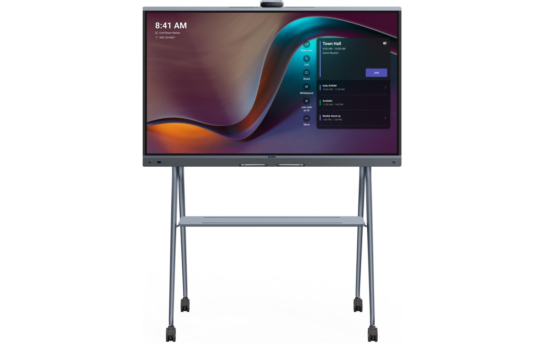 Yealink MeetingBoard Pro (MB75Pro-A02) – Interaktives Display, 75", für Microsoft Teams