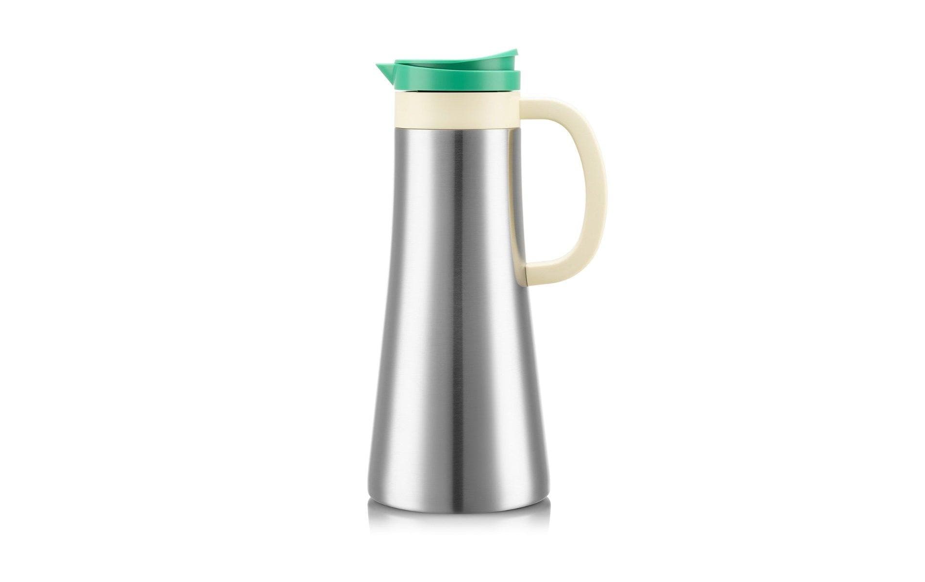Bodum Thermoskanne Chambord – 1,1 l, Edelstahl, mit Deckel