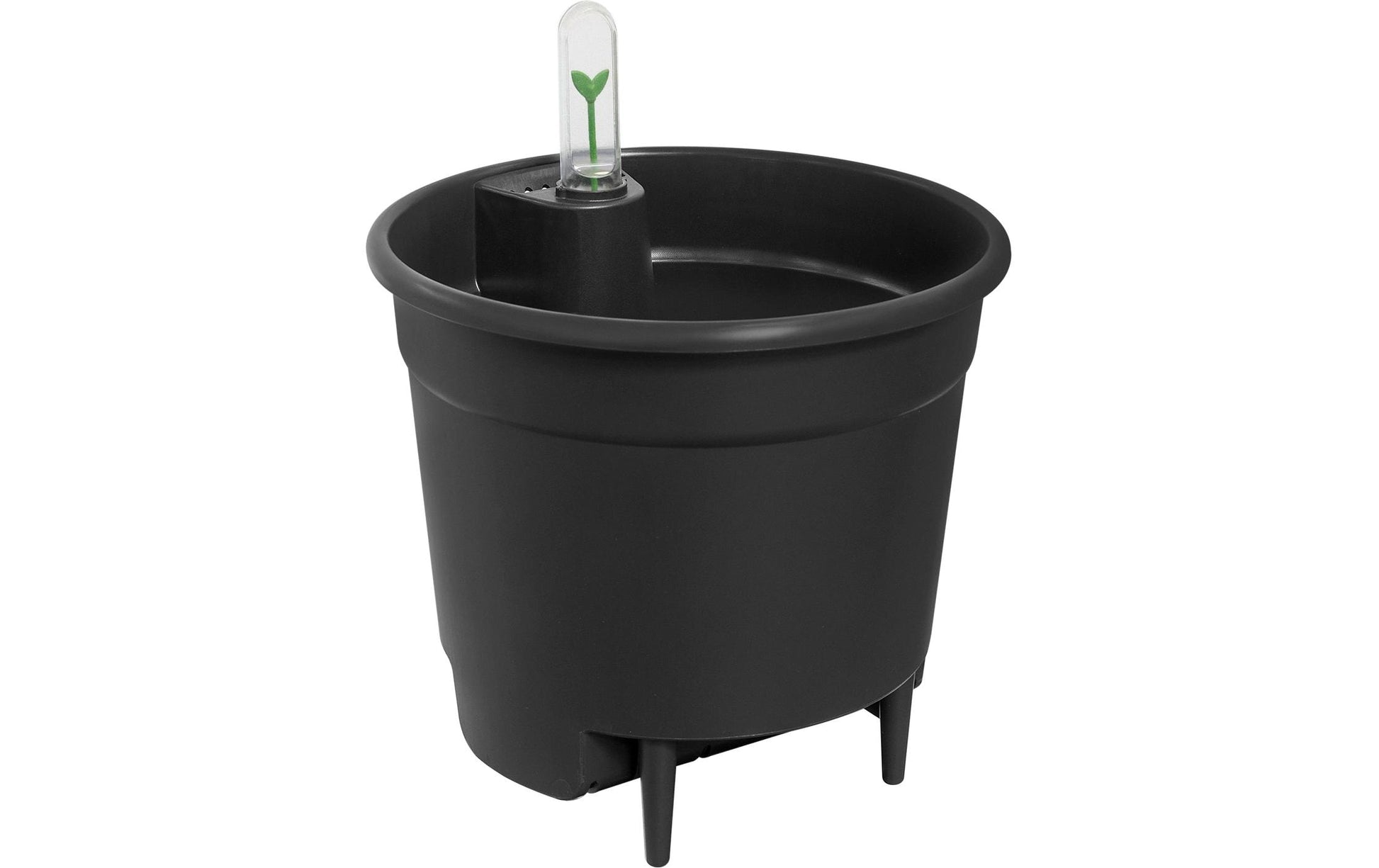 elho Selbstbewässerungssystem – Ø 21 cm, Kunststoff, schwarz