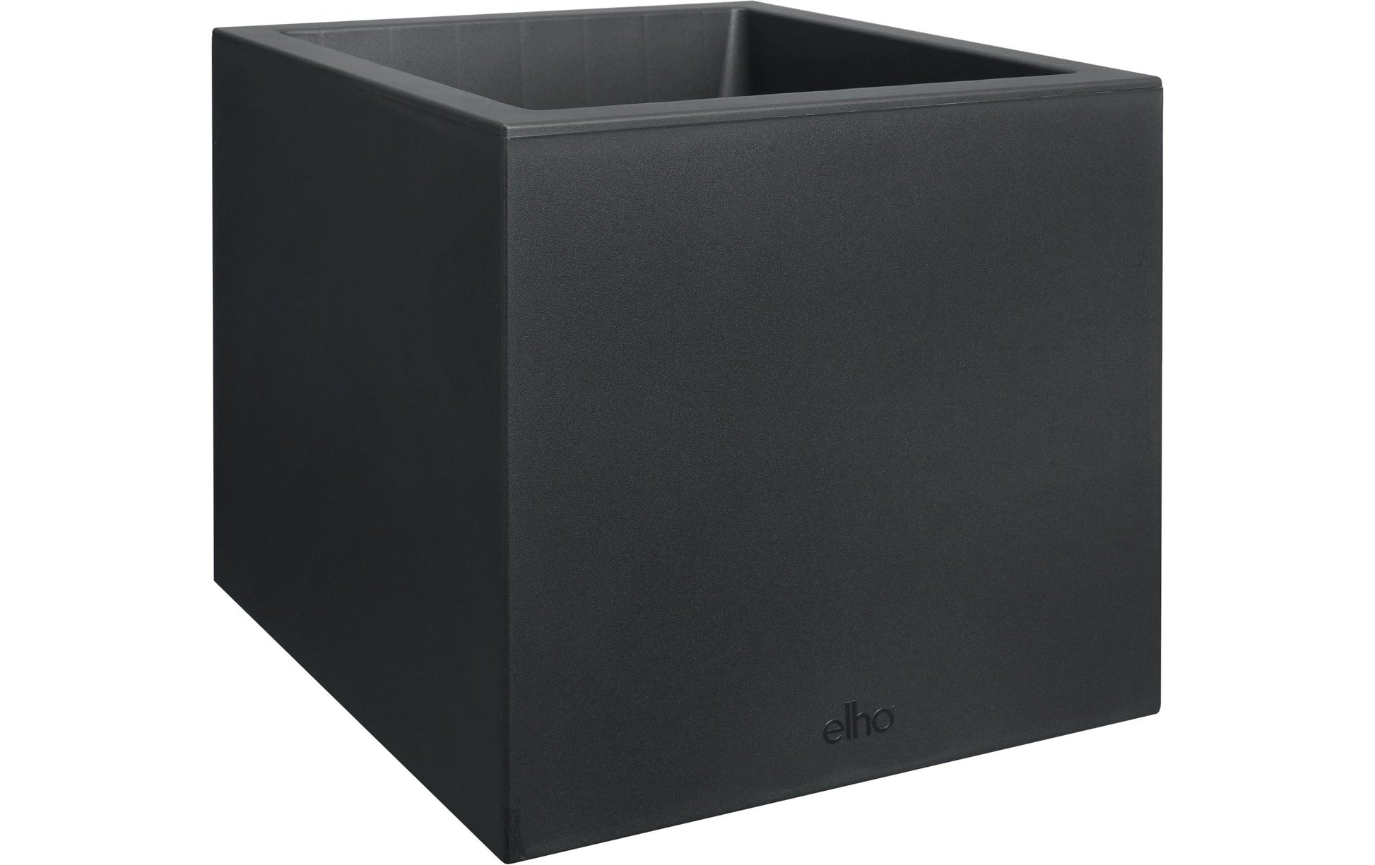 elho Vivo Next Quadrat 30 Pflanzkübel – 12 l – Kunststoff, schwarz