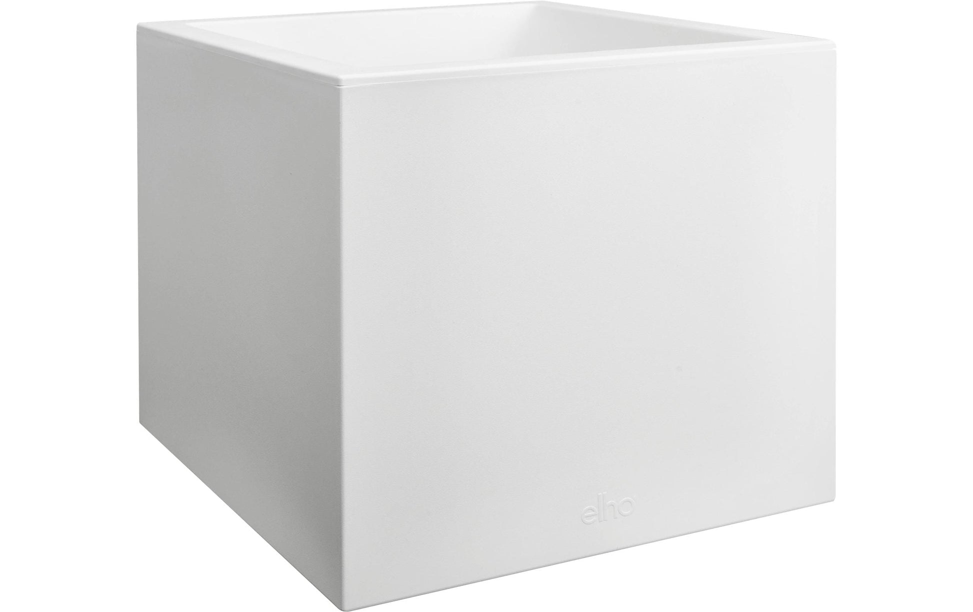 elho Vivo Next Quadrat 30 Pflanztopf – 30 × 29 × 30 cm – Kunststoff, weiss