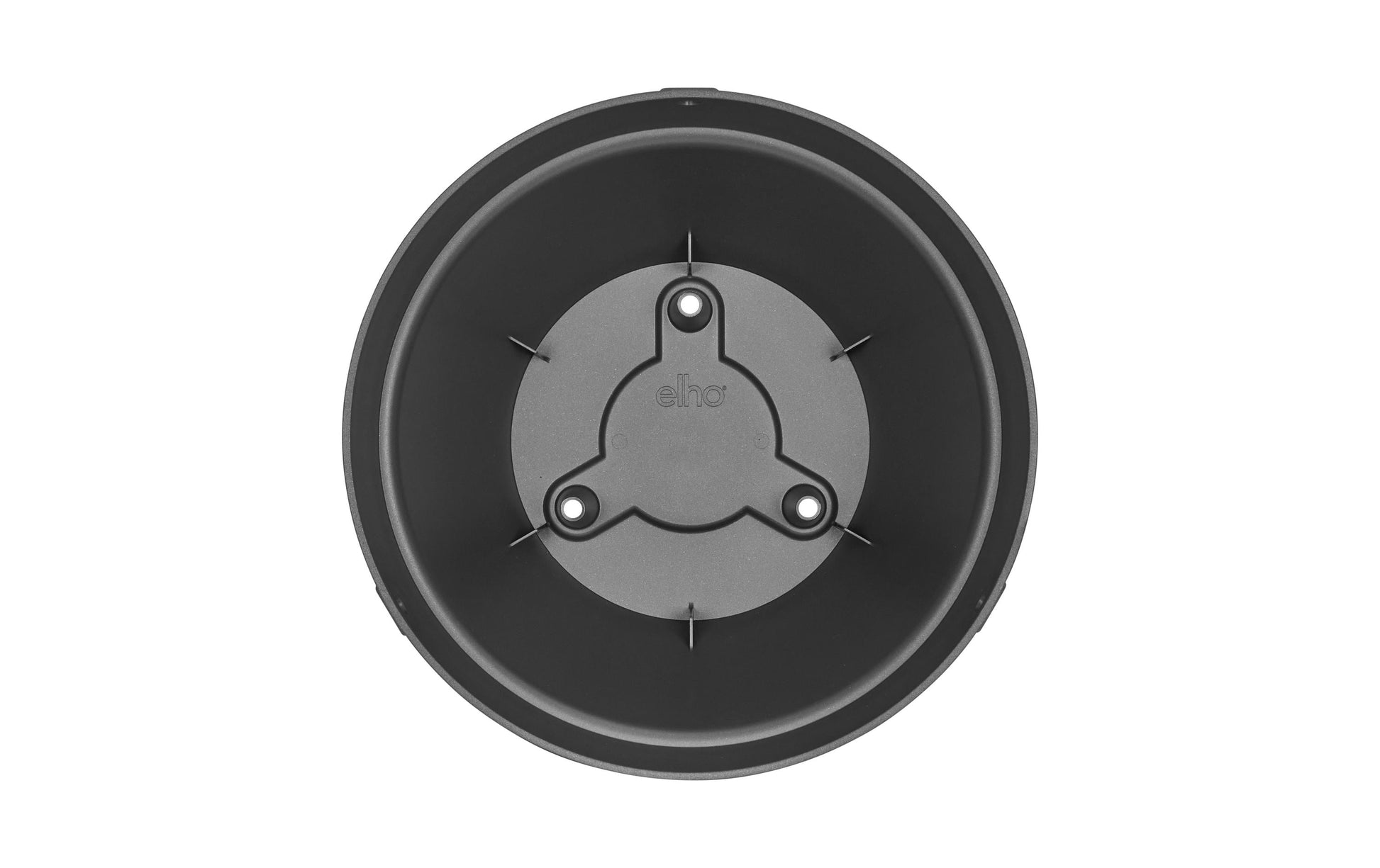 elho Hängeampel – 6500 ml – Kunststoff, Schwarz