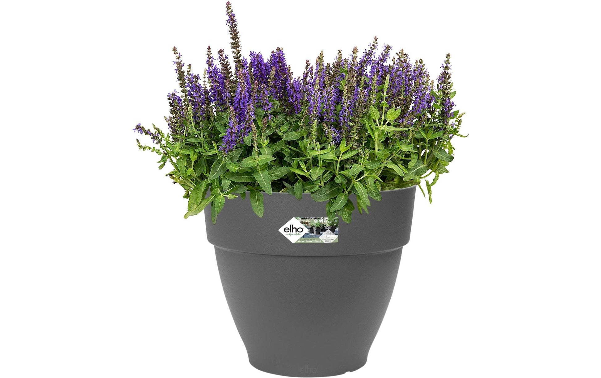 elho Blumentopf – 11300 ml – Kunststoff, Schwarz