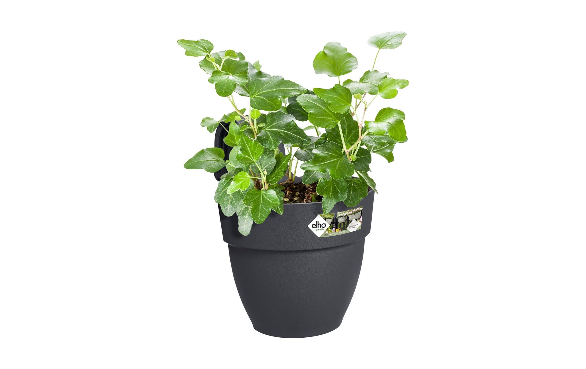 elho Pflanzgefäss – 2800 ml – Kunststoff, Schwarz