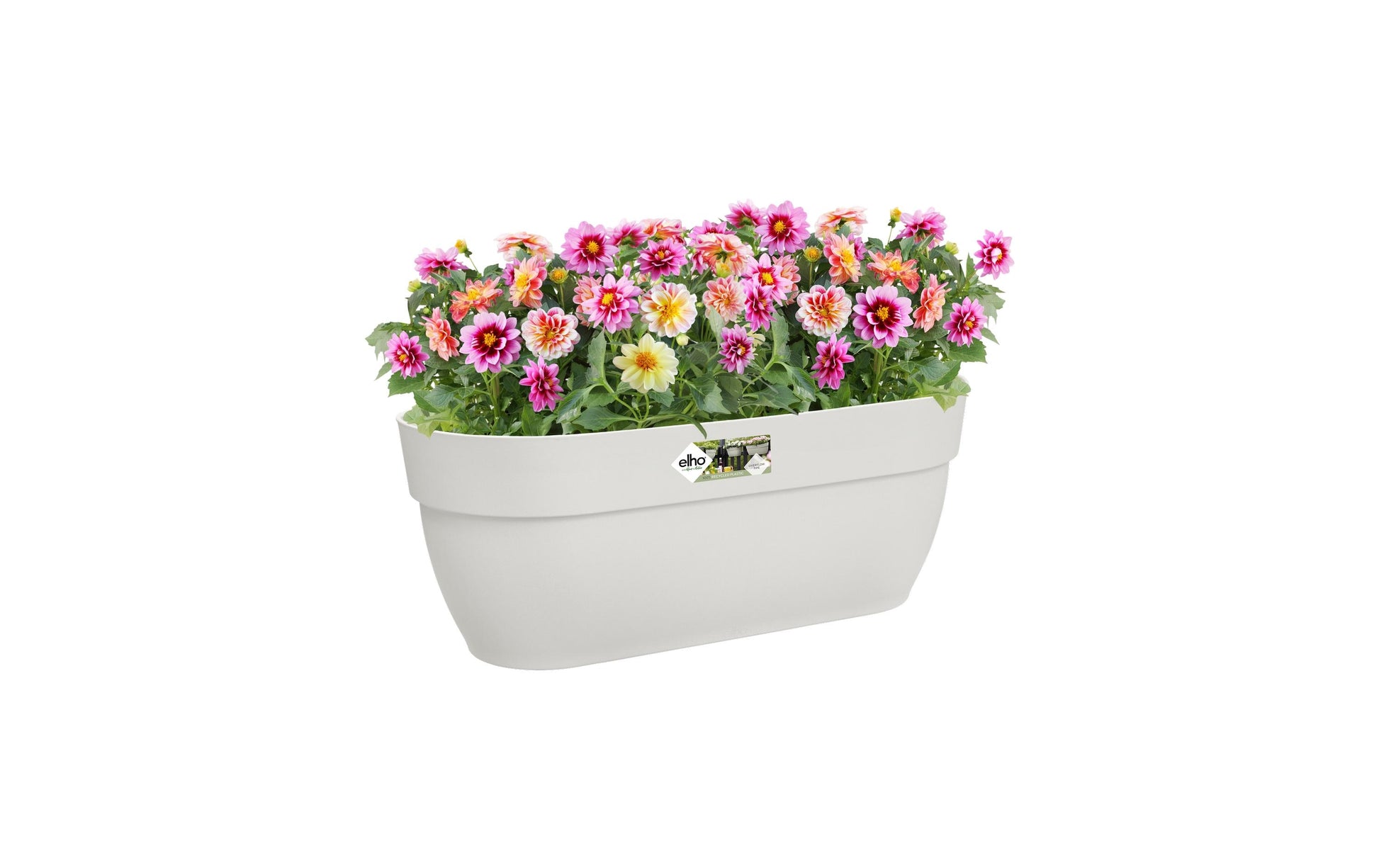 elho Campana Easy Hanger – Hängeblumentopf – 7500 ml – Kunststoff, weiss