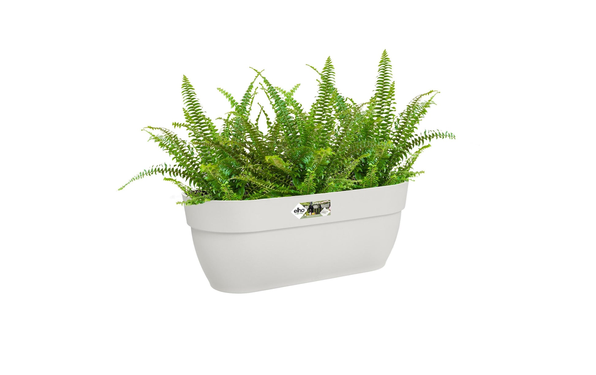elho Campana Easy Hanger – Hängeblumentopf – 7500 ml – Kunststoff, weiss