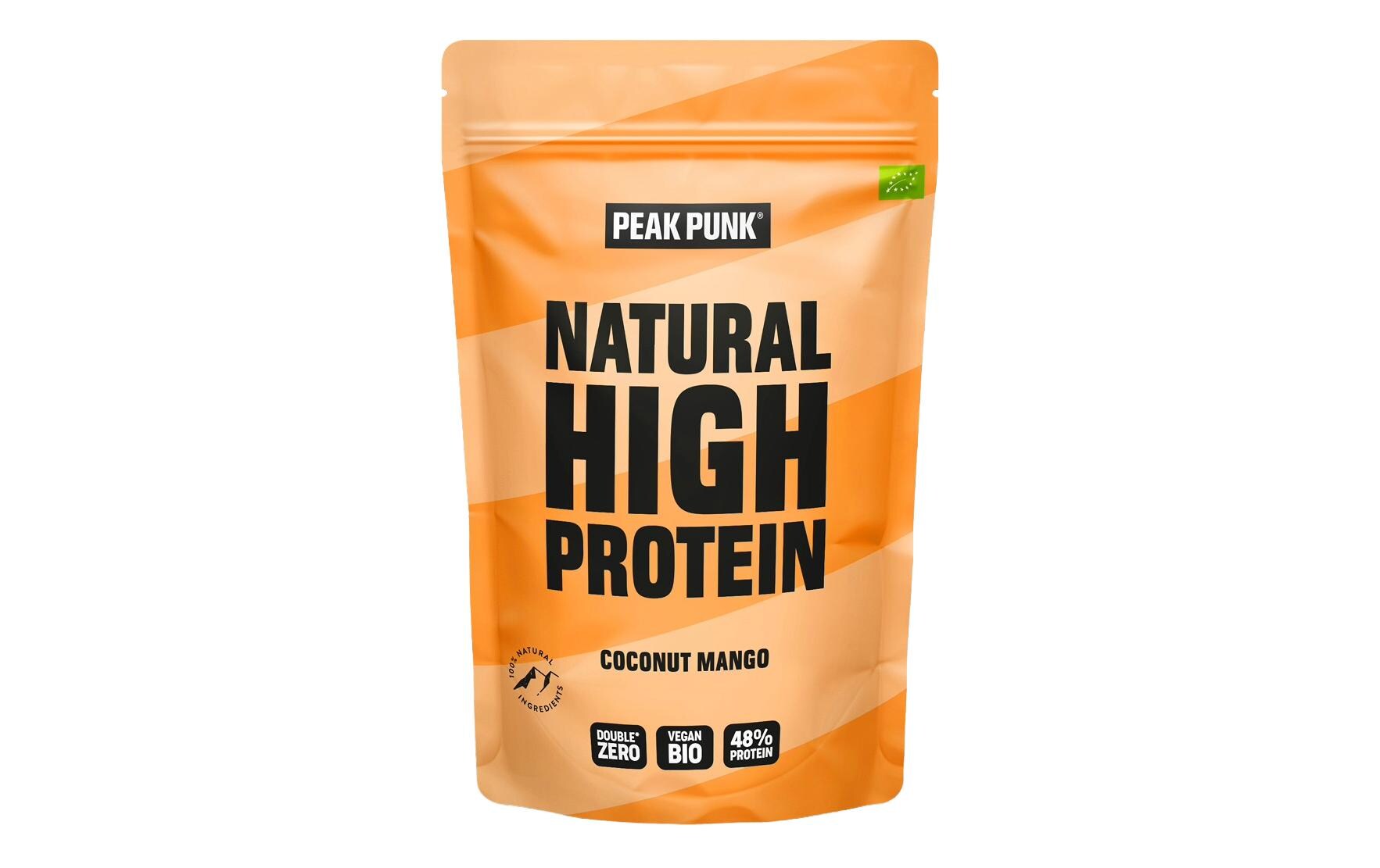 Peak punk Protein-Shake Pulver Mango & Kokos – Bio, glutenfrei – 250 g