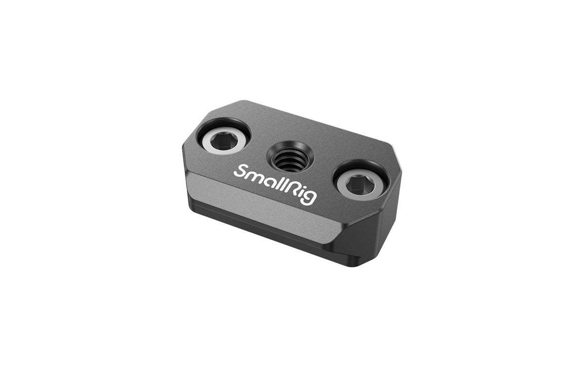 SmallRig 3032 Montageplatte mit NATO-Schiene – für DJI Ronin S, Ronin SC – Schwarz, Aluminium