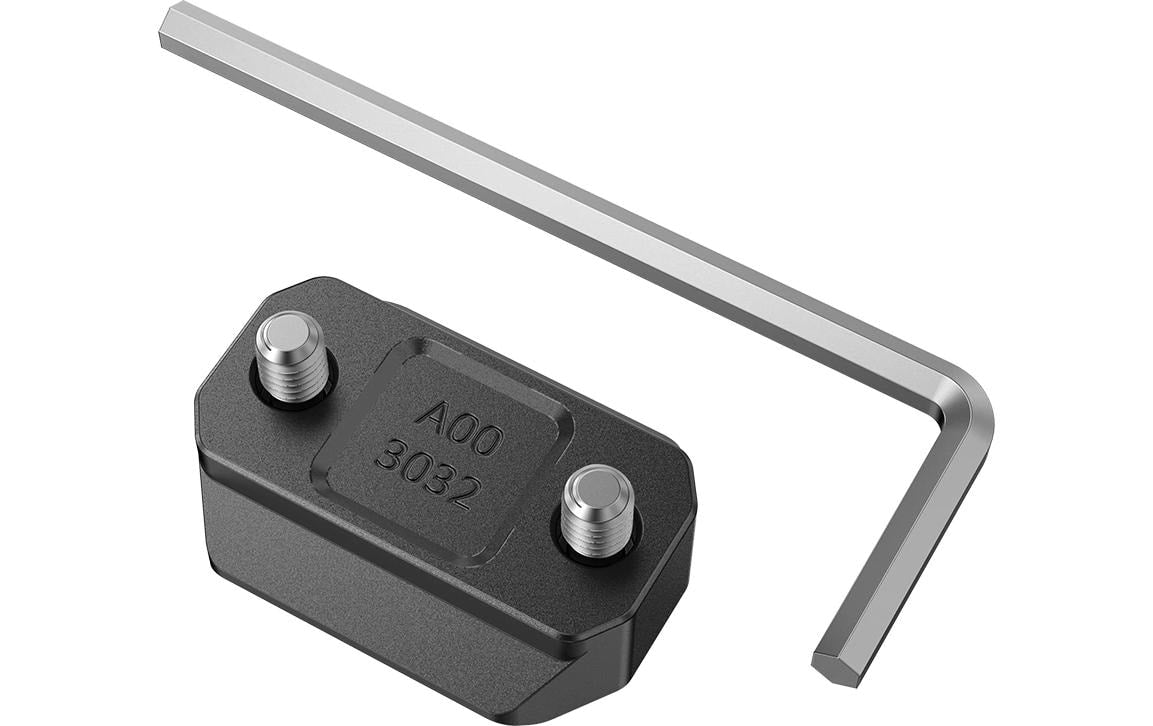 SmallRig 3032 Montageplatte mit NATO-Schiene – für DJI Ronin S, Ronin SC – Schwarz, Aluminium
