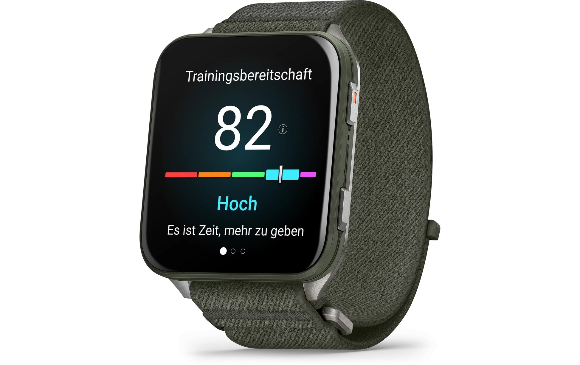 Garmin Venu Sq 2 Music 46 mm GPS – Slate, Moss, 50 m, für Android, iPhone
