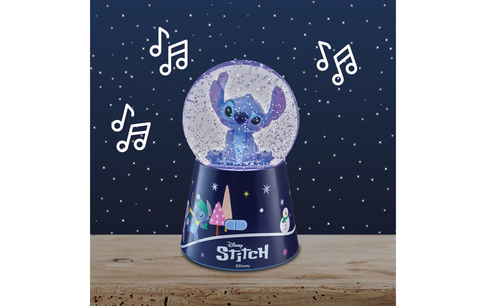 Lexibook Stitch Snowball – Bluetooth-Lautsprecher – Blau