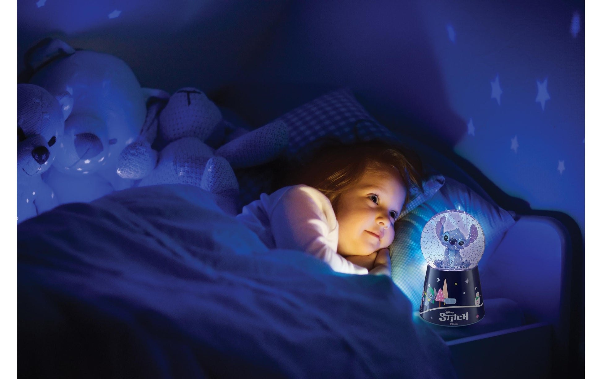 Lexibook Stitch Snowball – Bluetooth-Lautsprecher – Blau