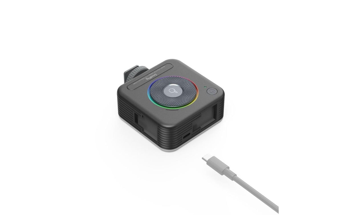 SmallRig Vibe P108 RGB Video-Licht – 2700–6500 K, 250 lx, dimmbar – Schwarz