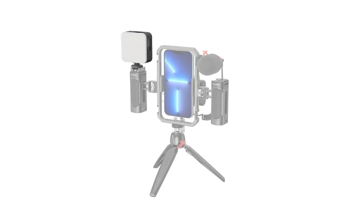 SmallRig Vibe P108 RGB Video-Licht – 2700–6500 K, 250 lx, dimmbar – Schwarz