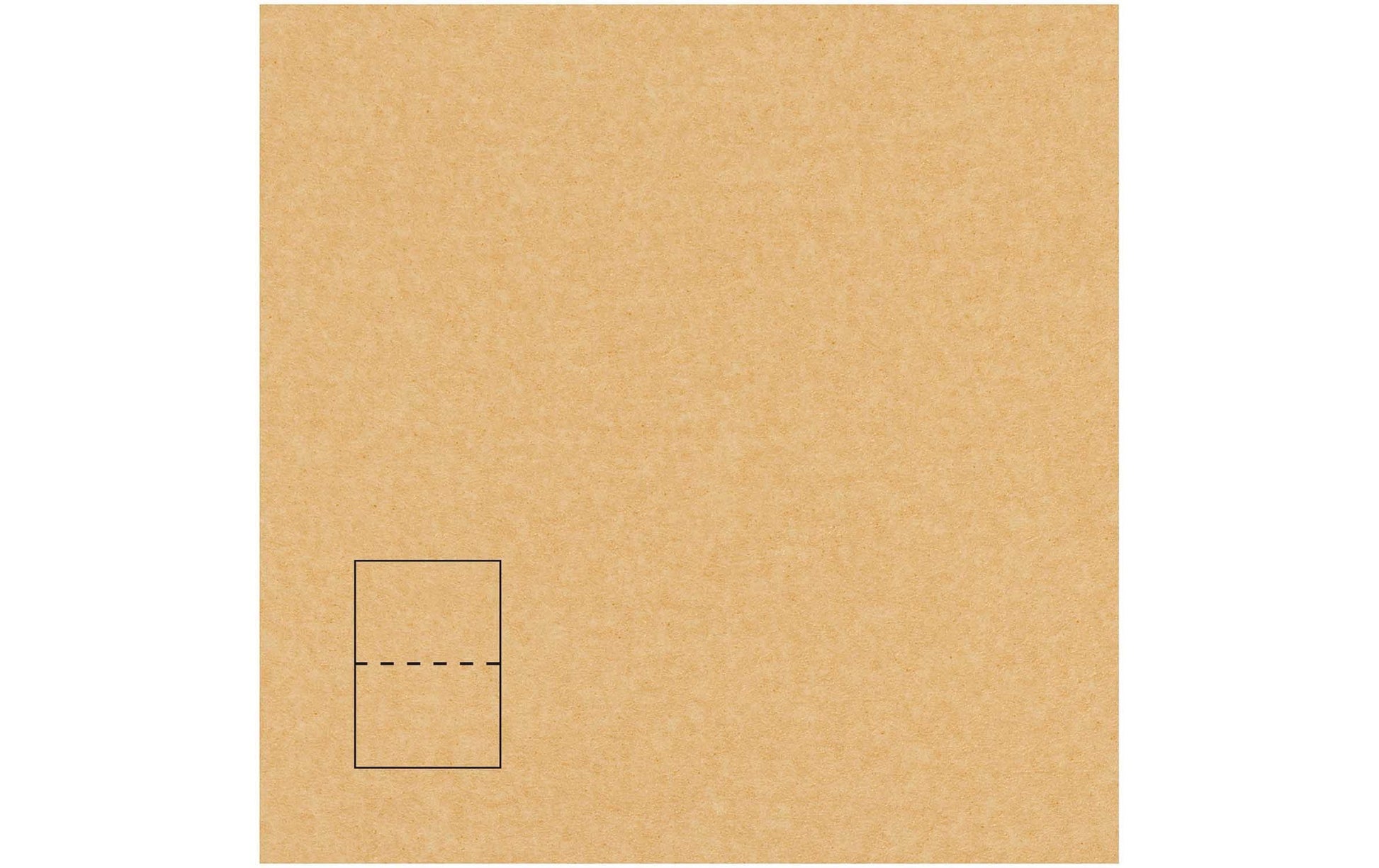 Rico design Grusskarte – B6, Papier 250 g/m², Gold