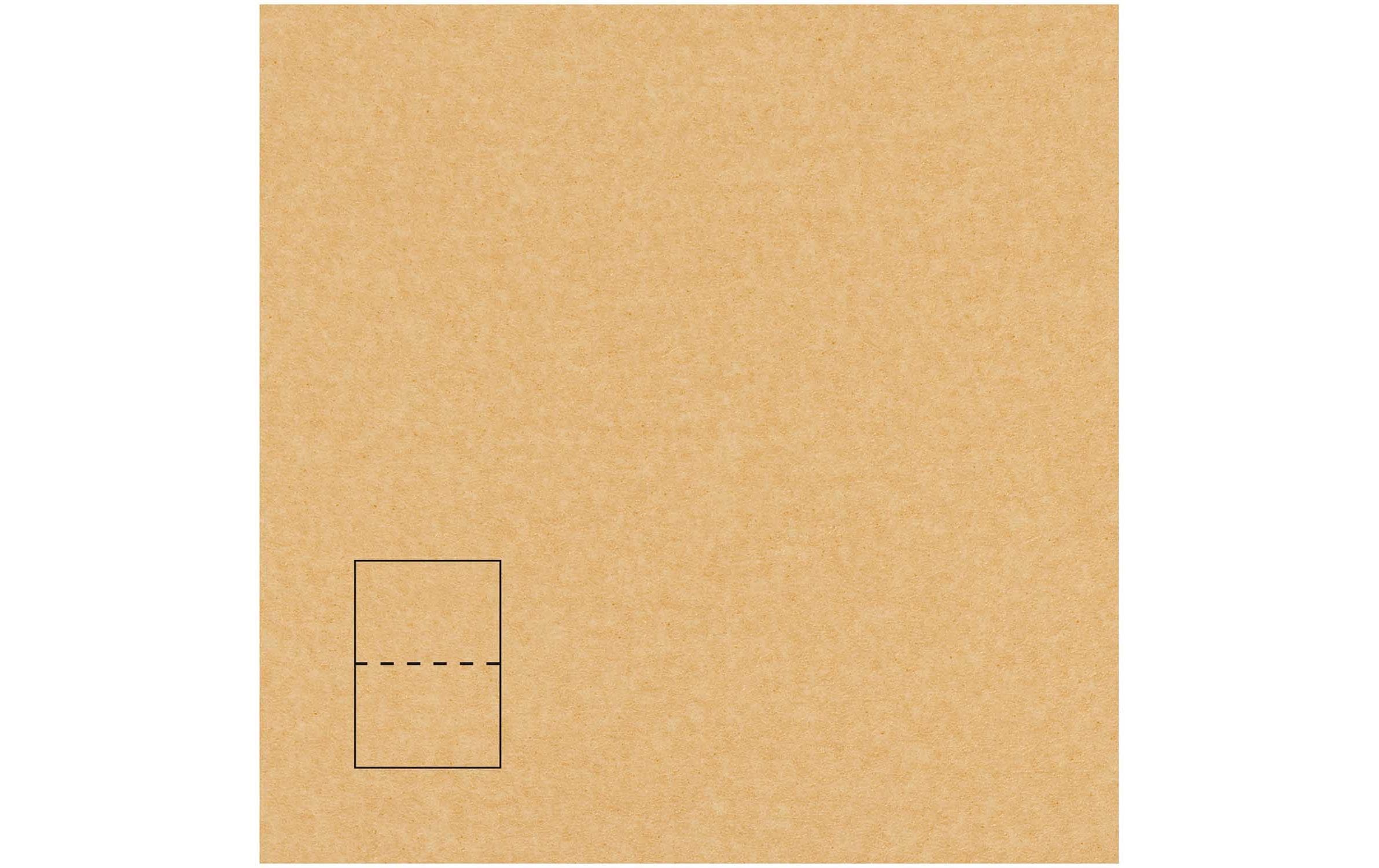 Rico design Grusskarte – B6, Papier 250 g/m², Gold