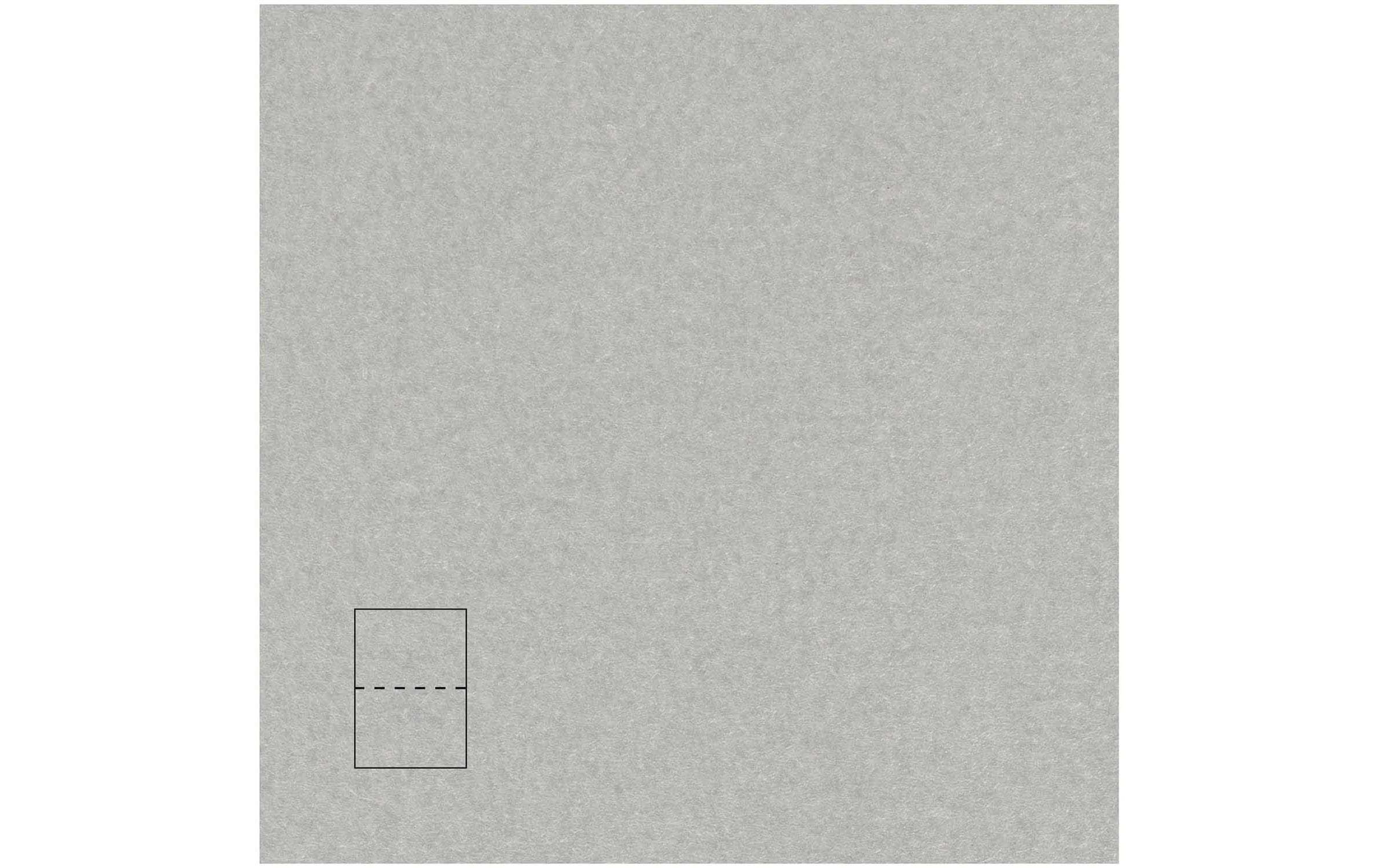 Rico design Grusskarte – A4, Papier 250 g/m², Silber