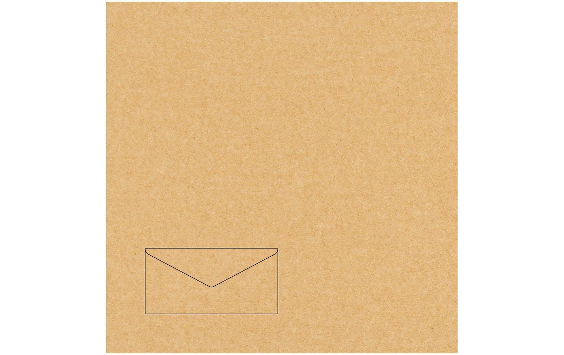 Rico design Couvert C5/6, ohne Fenster, gold, 120 g/m² – 50 Stk.