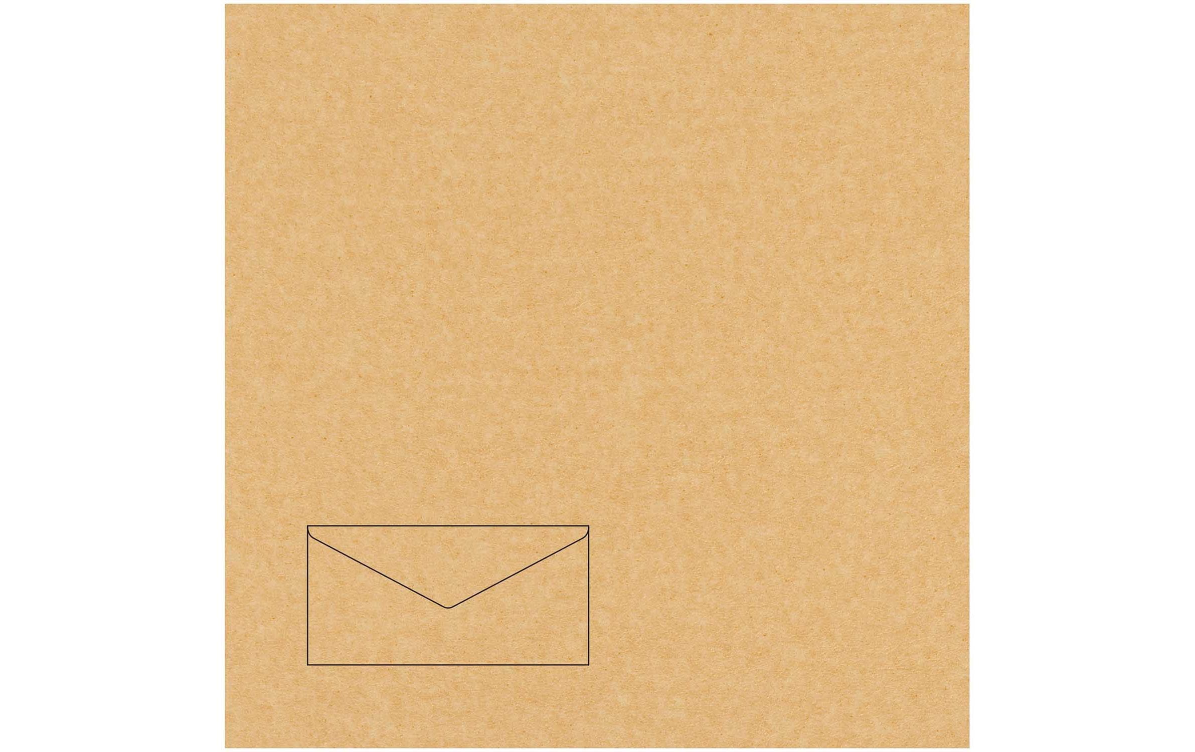 Rico design Couvert C5/6, ohne Fenster, gold, 120 g/m² – 50 Stk.