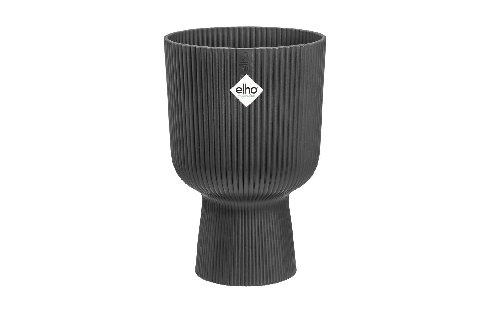 elho Pflanzgefäss – Ø 30 × 45 cm, 16 l – Kunststoff, Schwarz