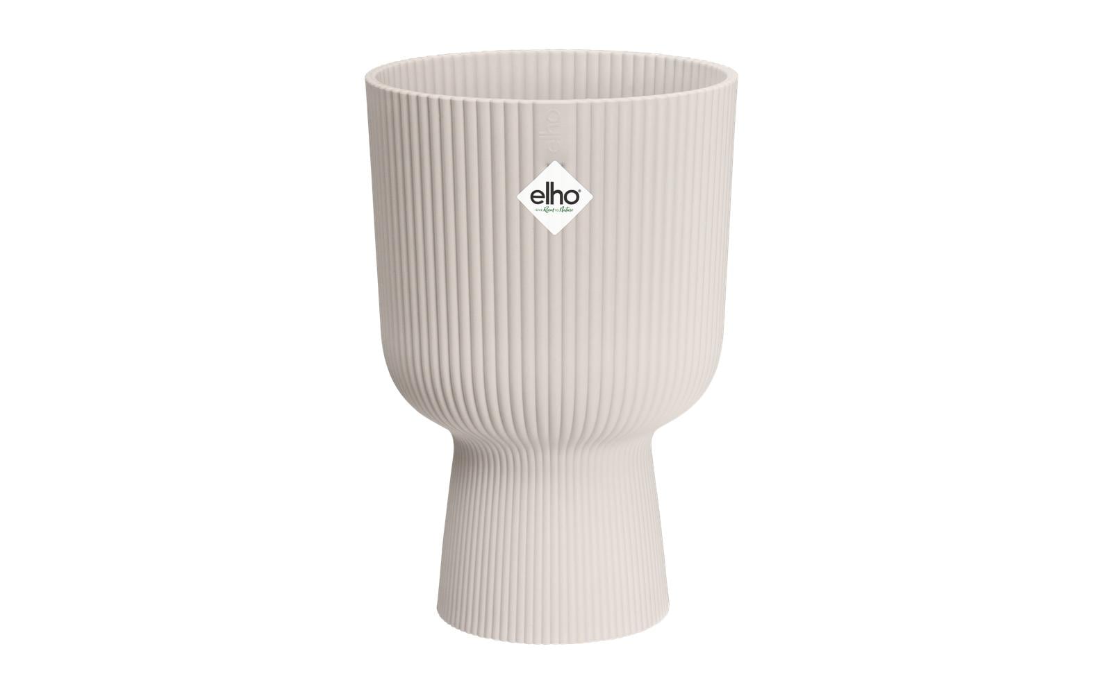 elho Vibes Fold Coupe Schale – Kunststoff, weiss – Ø 30 cm – 16 l