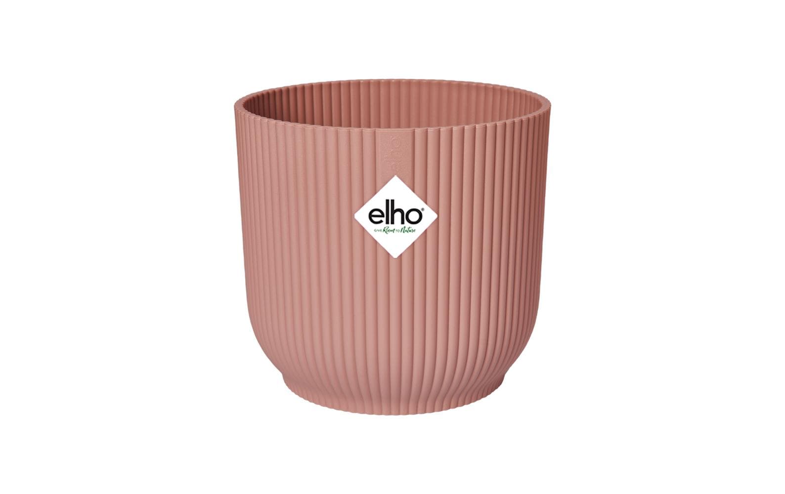 elho Vibes Fold Pflanzgefäss – Ø 39 × 36 cm – Recycling-Kunststoff, Rosa