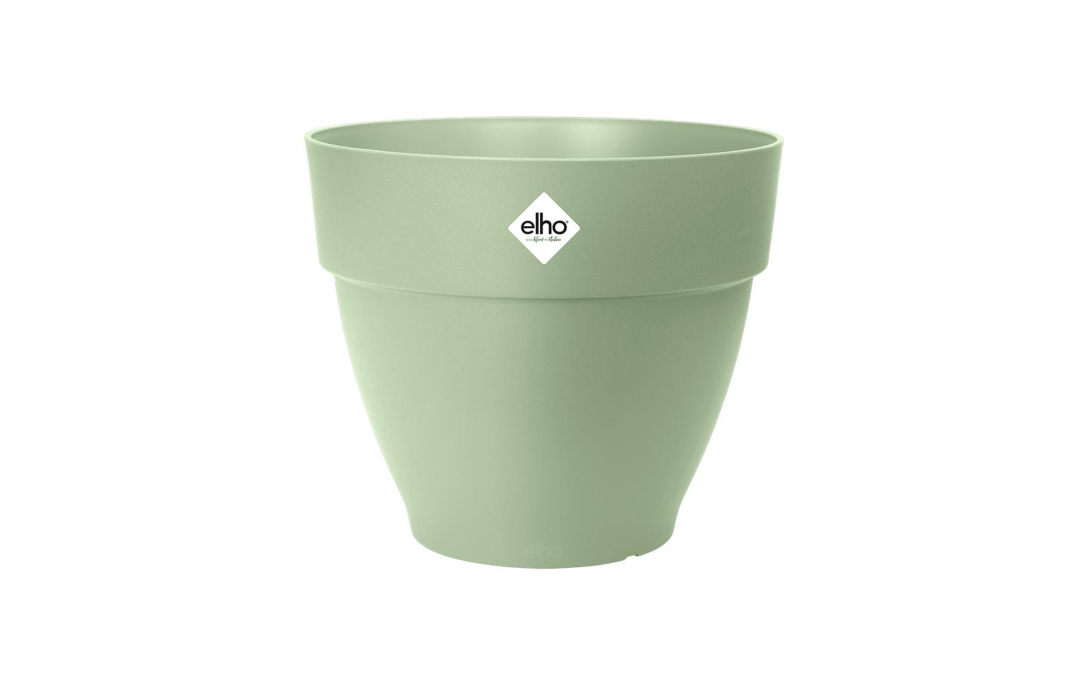 elho Campana Rund 30 – Pflanzgefäss – 11300 ml – Kunststoff, Grün