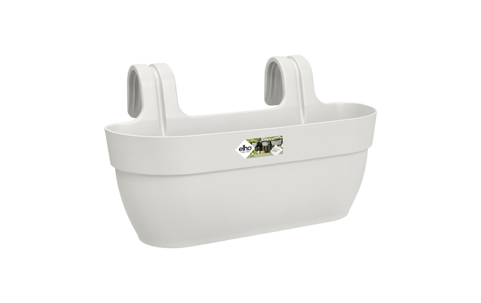 elho Campana Easy Hanger – Hängeblumentopf – 7500 ml – Kunststoff, weiss