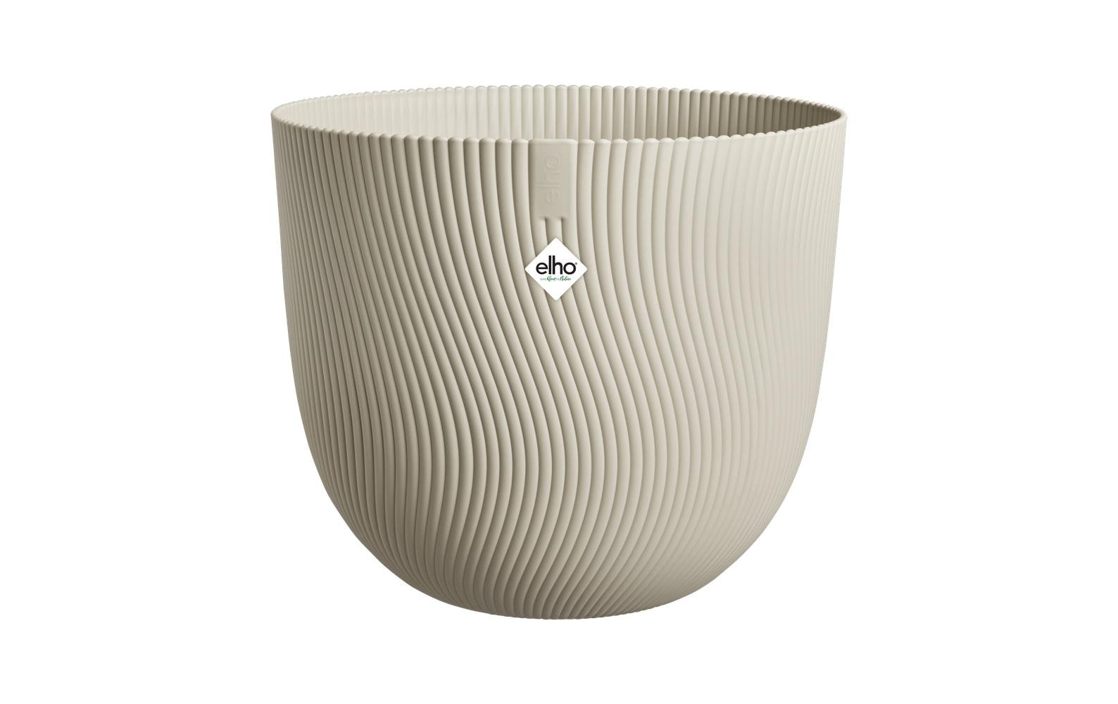 elho Schale – Kunststoff, beige – Ø 25 × 24,5 cm