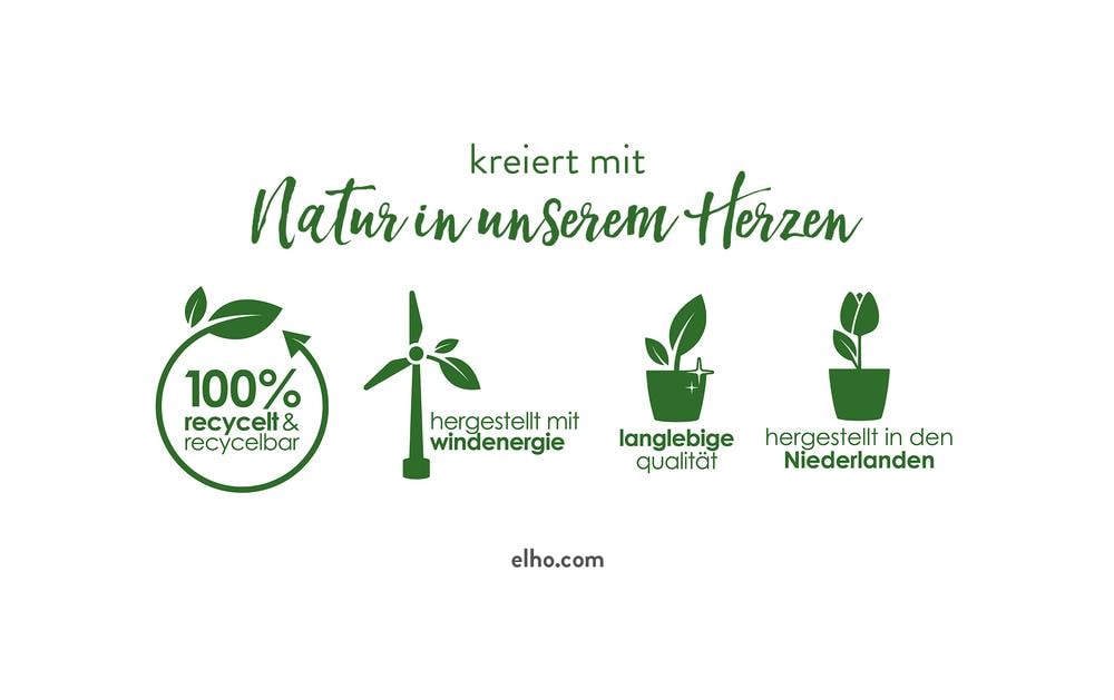 Elho Sprühflasche Vibes Fold – 0,37 l – Anthrazit