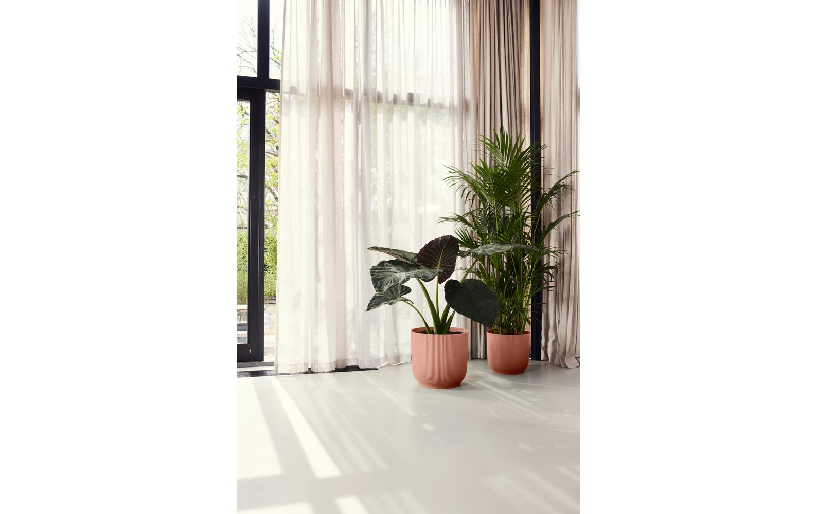 elho Vibes Fold Pflanzgefäss – Ø 39 × 36 cm – Recycling-Kunststoff, Rosa