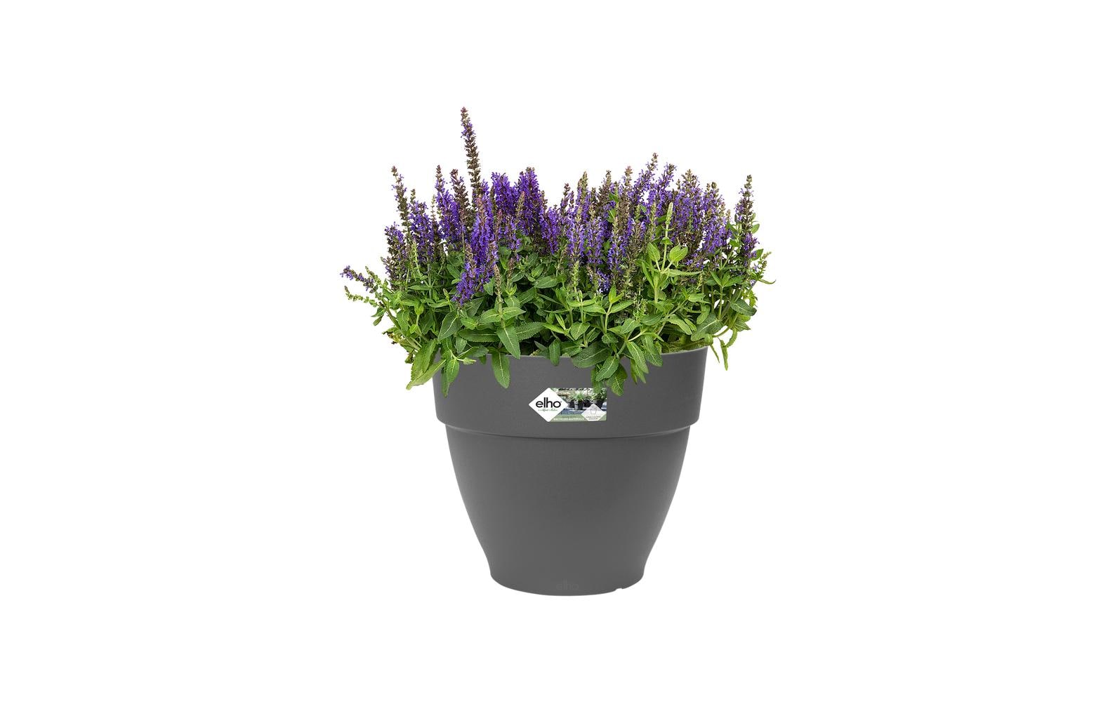 elho Blumentopf – 11300 ml – Kunststoff, Schwarz