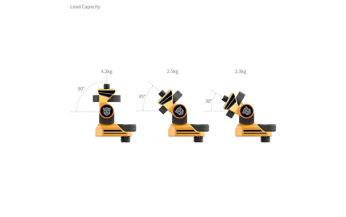SmallRig 5520 Monitor-Halterung – verstellbar, 1/4"-Gewinde – Schwarz