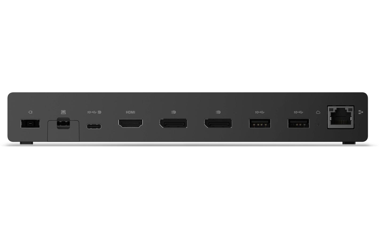 Lenovo SmartDock 5500 Dockingstation – USB4, 2× DP, 1× HDMI, 100 W PD, GbE, für Windows/Mac