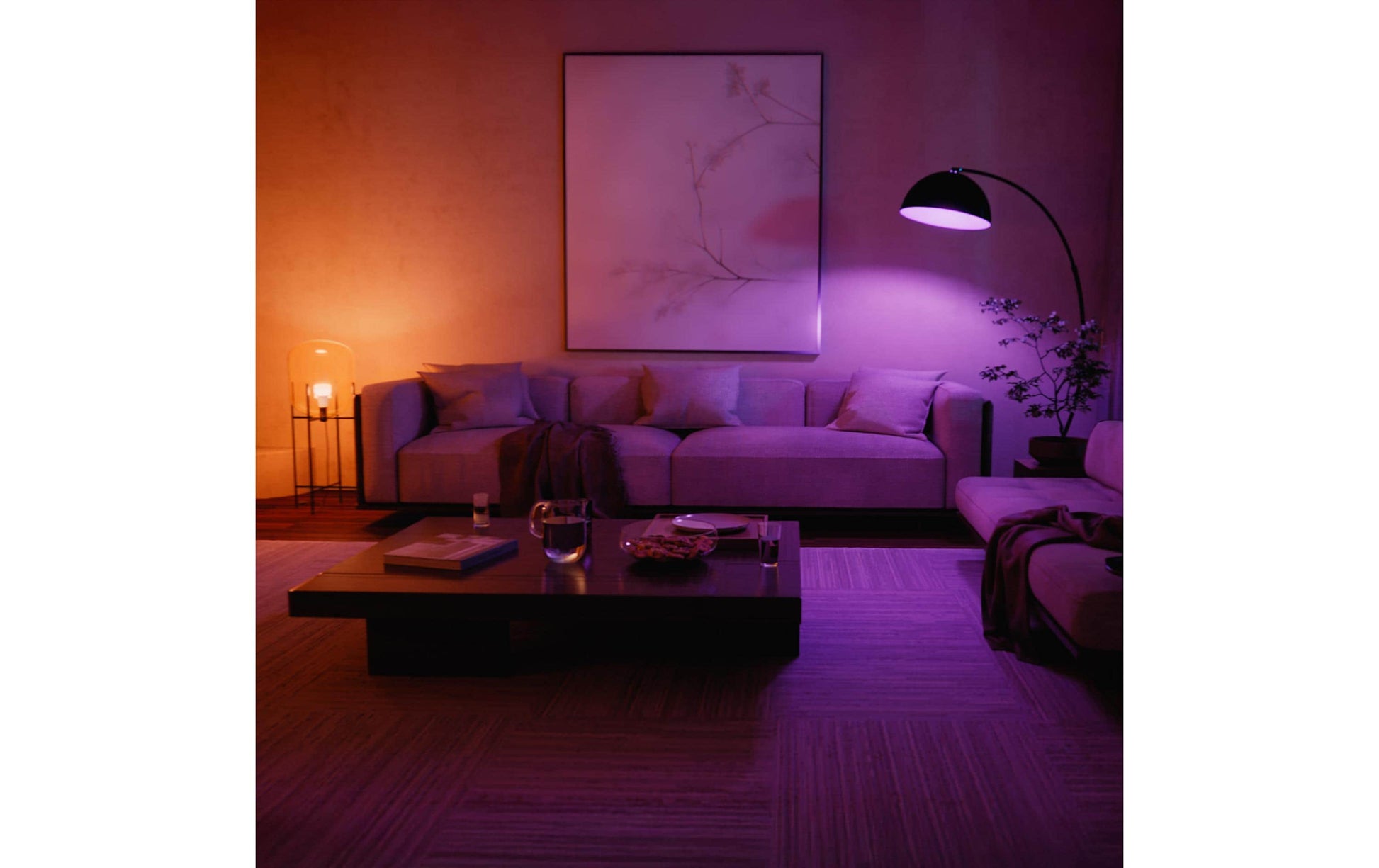 Philips by Signify Philips Hue Smart-Leuchtmittel E27 – RGB+CCT, 1600 lm, 11,8 W – für Amazon Alexa, Google Assistant