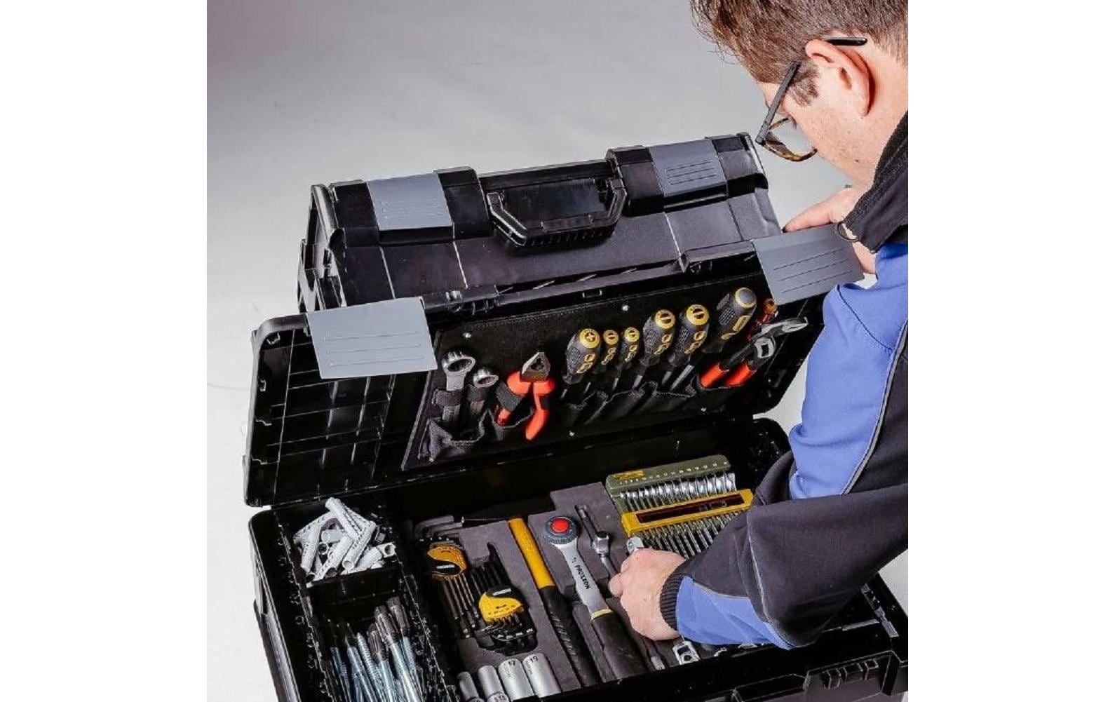 L-BOXX Werkzeugkarte – 1-teilig, schwarz, B 310 × H 25 × T 370 mm, für L-BOXX
