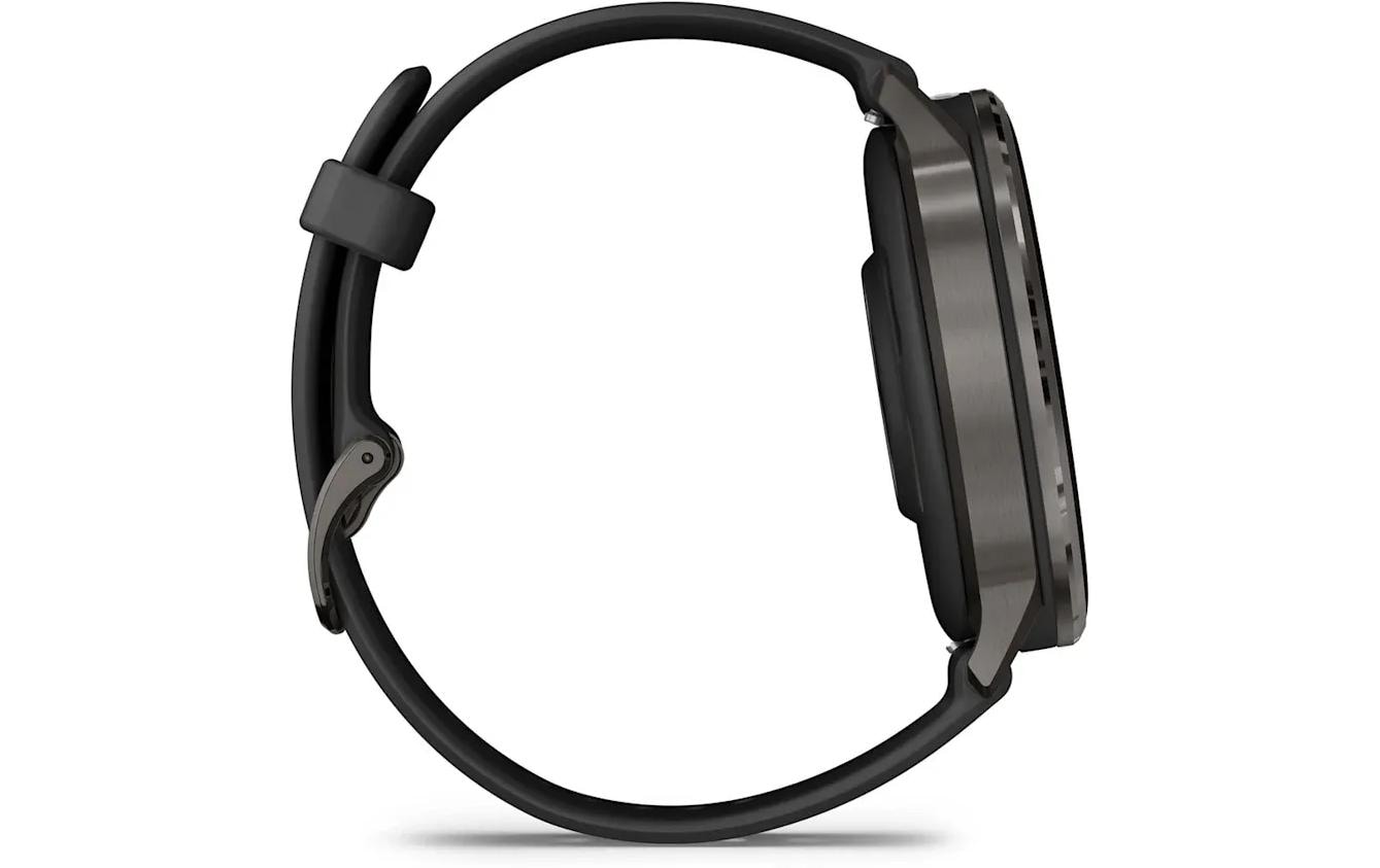 Garmin Venu 4 – Smartwatch – 41 mm, GPS, Bluetooth, AMOLED, Gorilla Glass, 5 ATM, Schwarz, Sportarmband