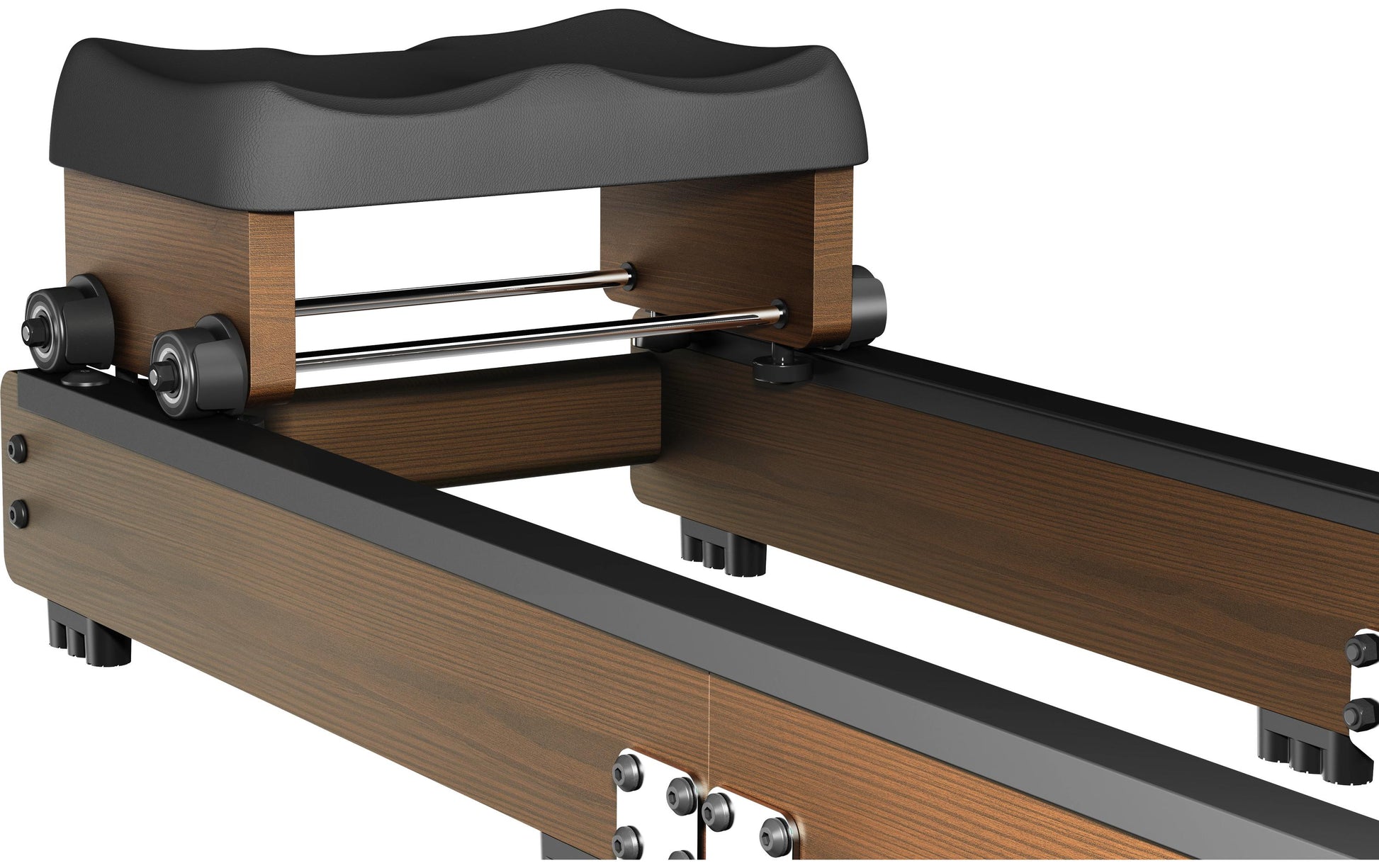 Kingsmith Rudergerät WR20, 207 × 58 × 48 cm, 150 kg – Walnuss