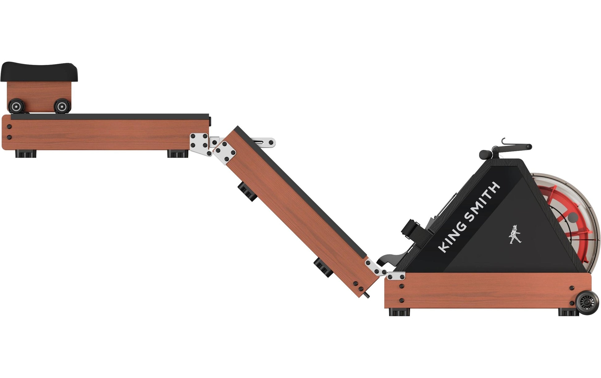 Kingsmith Rudergerät WR20, 207 × 58 × 48 cm, 150 kg – Eiche