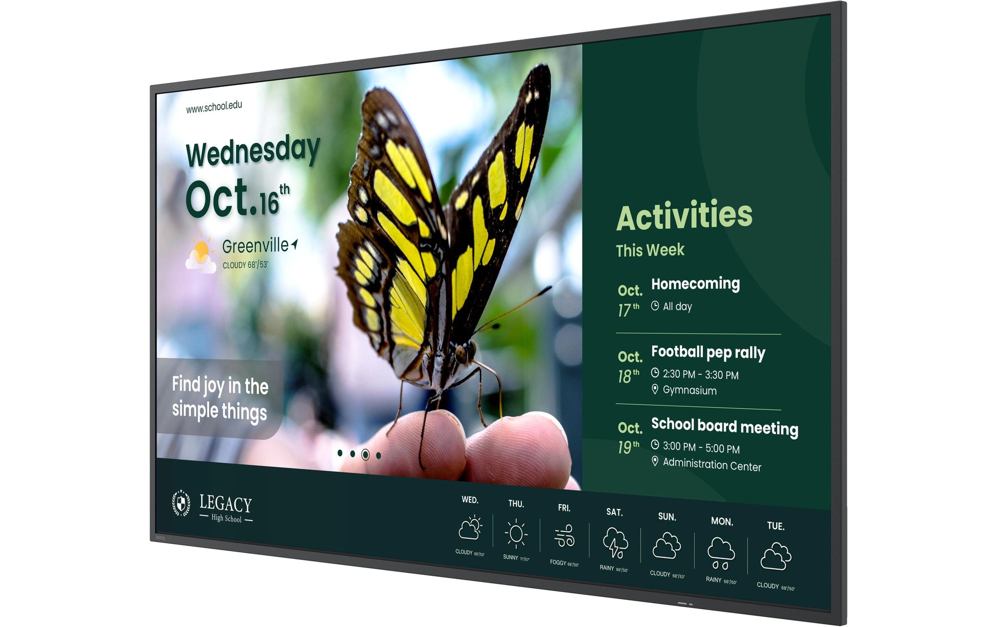 BenQ ST6504 – Signage-Display, 65", Ultra HD 4K, 350 cd/m²