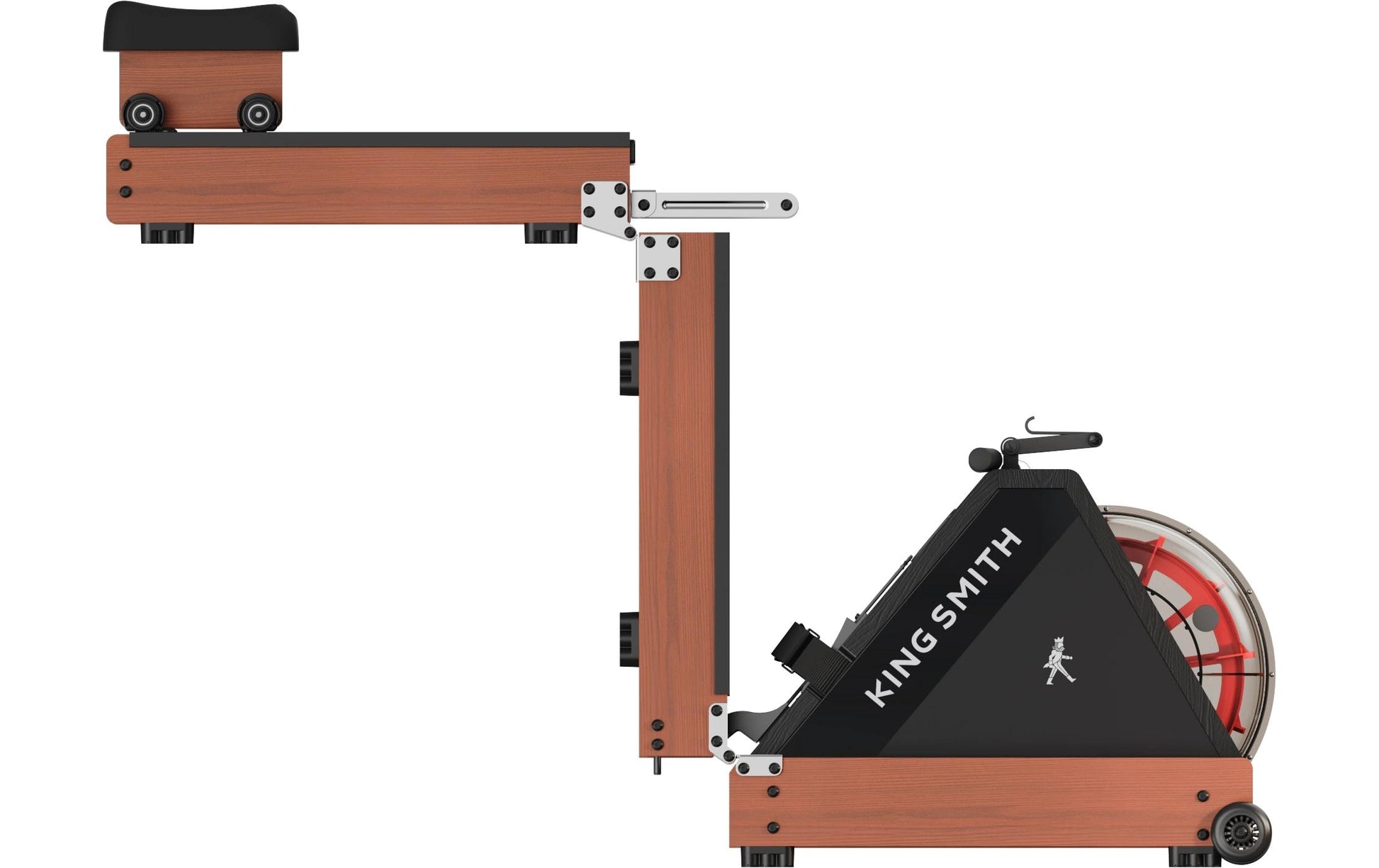 Kingsmith Rudergerät WR20, 207 × 58 × 48 cm, 150 kg – Eiche