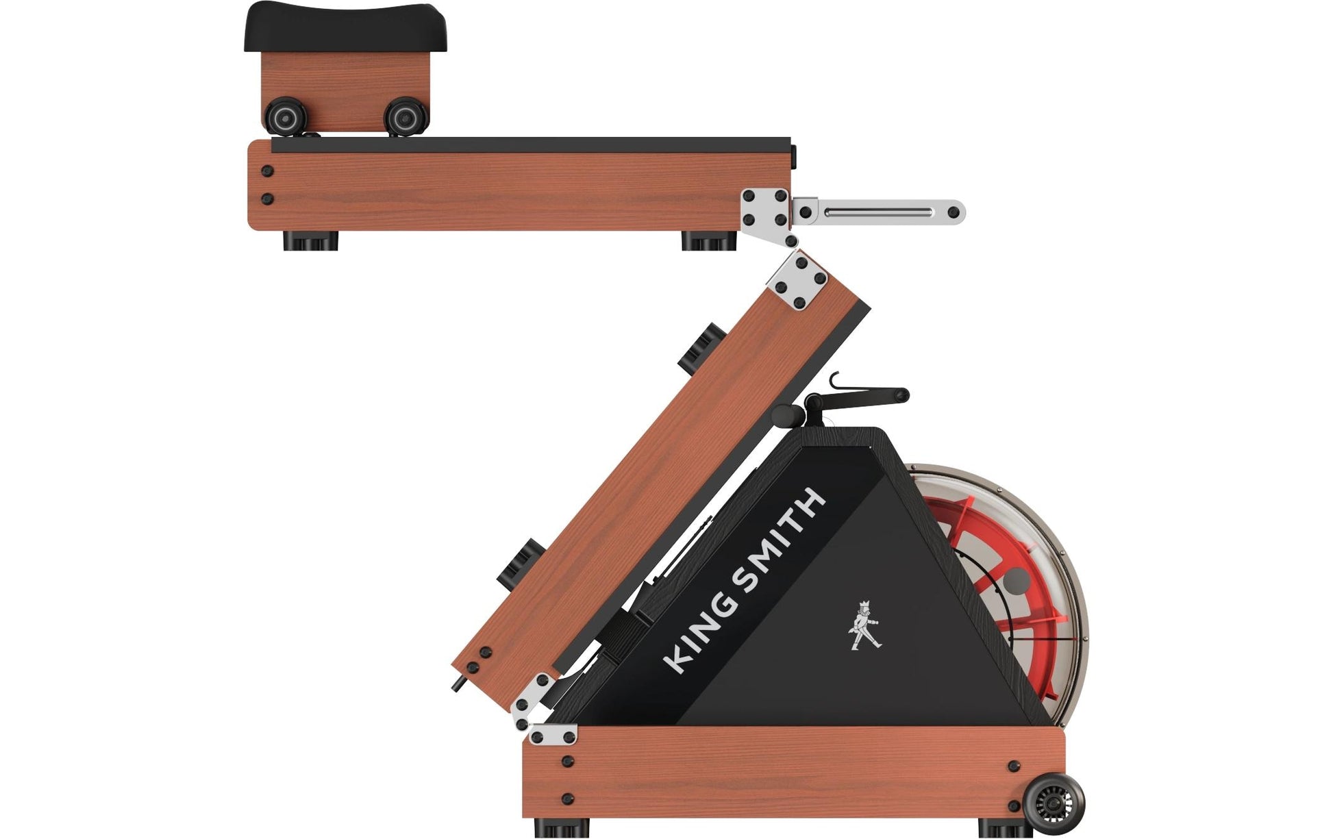 Kingsmith Rudergerät WR20, 207 × 58 × 48 cm, 150 kg – Eiche