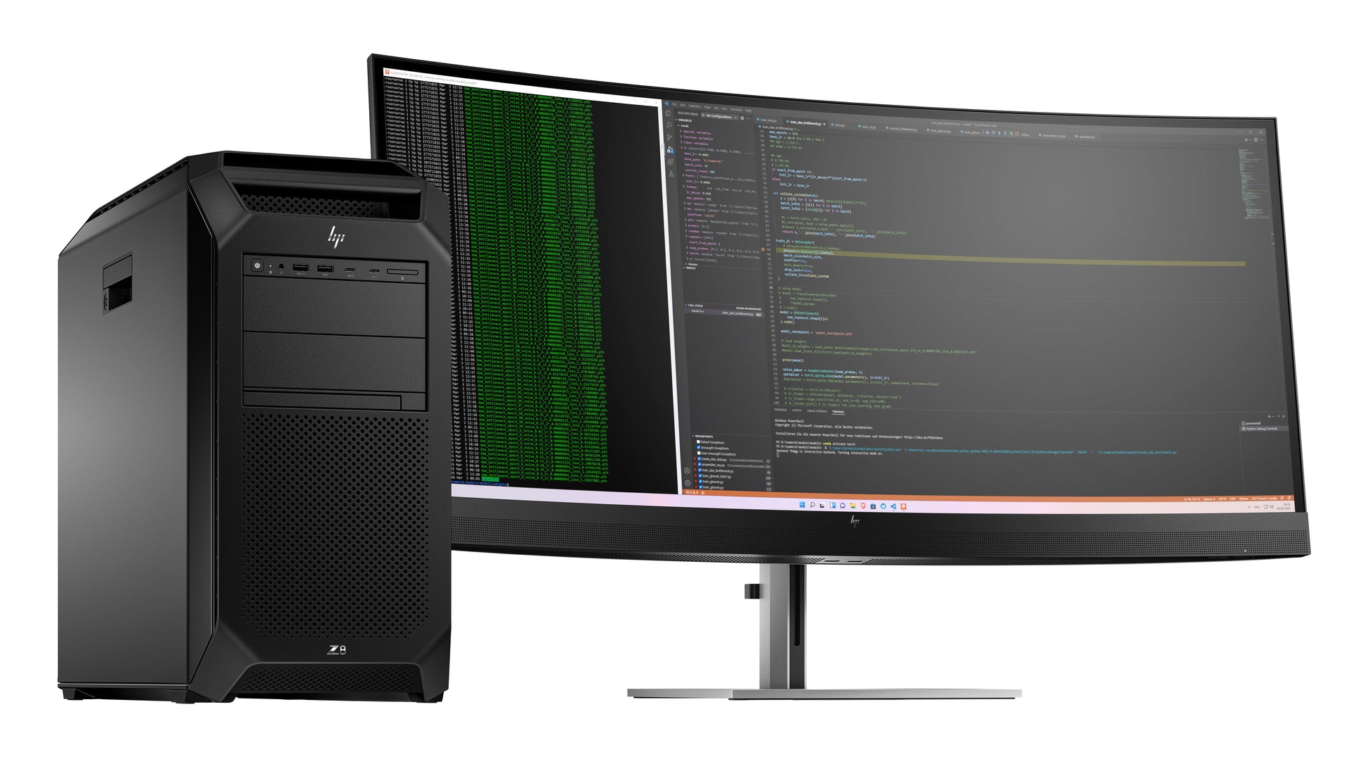 HP Z8 Fury G5 Tower – Intel Xeon W5-3423, 32 GB RAM, 1 TB SSD, DVD-RW, Windows 11 Pro