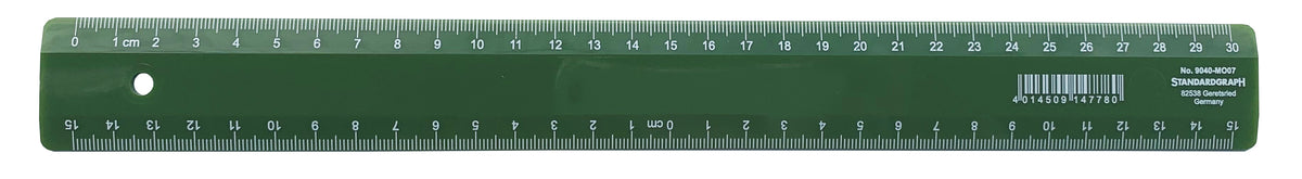 Standard Lineal – Kunststoff – 30 cm – transparent