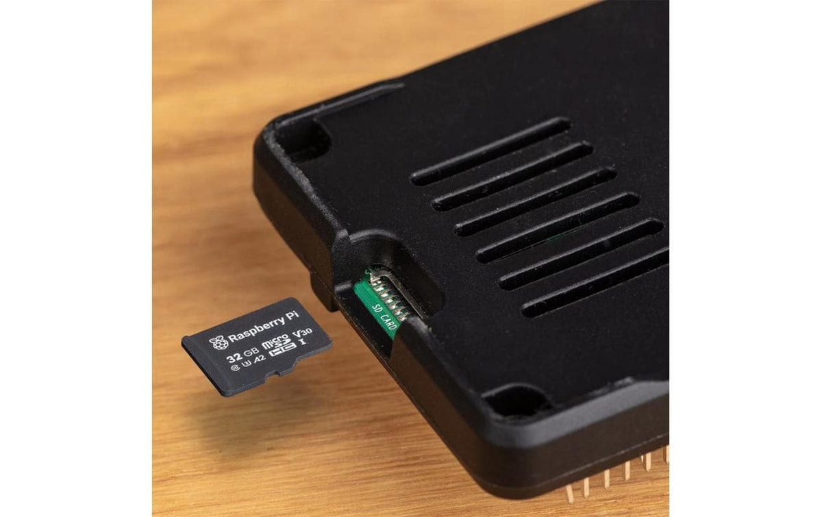 Raspberry Pi SC1655 – Montagehalterung – für Raspberry Pi 5, Schwarz